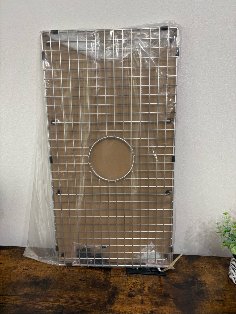 Stainless Steel Sink Grid Protector - Silver